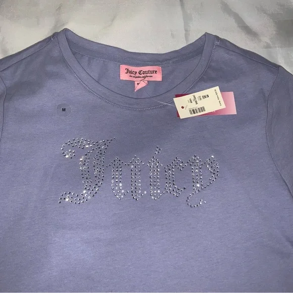 NWT JUICY COUTURE bling baby shirt size Medium - Picture 2 of 5